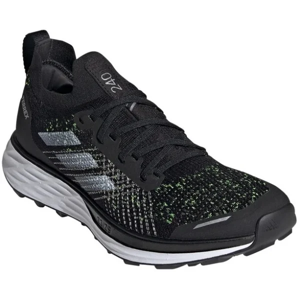 Distributeur Officiel Adidas TERREX Two Parley Chaussures De Trail Running Femme, Noir/gris 4