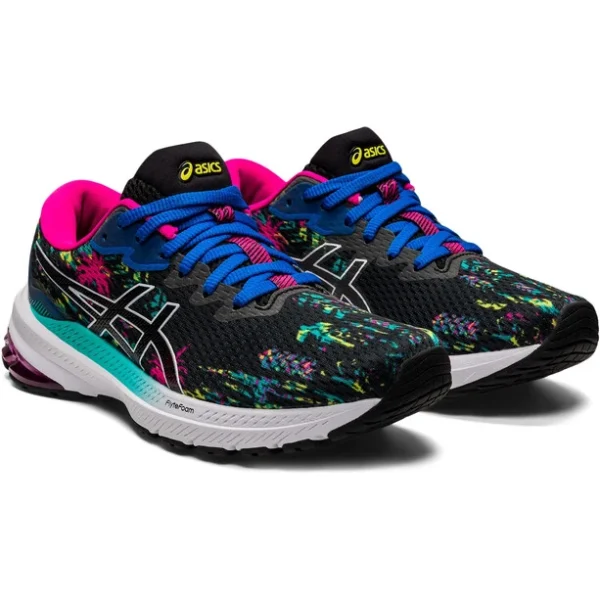 Asics GT-1000 11 Chaussures Femme, Noir/Multicolore magasin pas cher 1