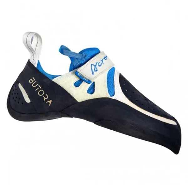 Butora Acro LV Chaussons D’escalade, Blanc/bleu soldes pas cher 1