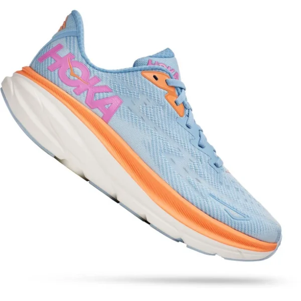 Top ventes Hoka One One Clifton 9 Running Shoes Women, Bleu 1