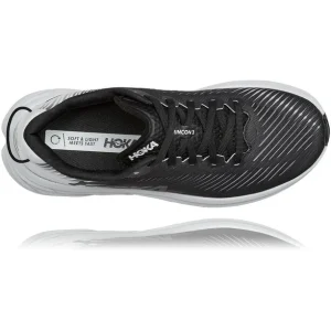 Hoka One One Rincon 3 Wide Chaussures De Course Femme, Noir/blanc qualité supérieure 16