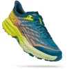 Hoka One One Speedgoat 5 Chaussures Homme, Jaune/Bleu Pétrole soldes de Noël 5