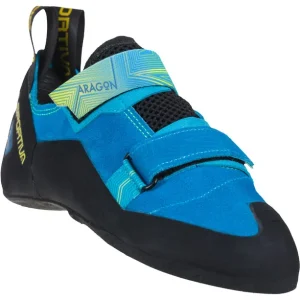 magasin solde La Sportiva Aragon Chaussures D’Escalade Homme, Bleu/noir 12