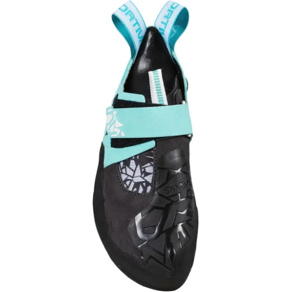 Vente La Sportiva Skwama Vegan Chaussures D’escalade Femme, Turquoise/noir 3