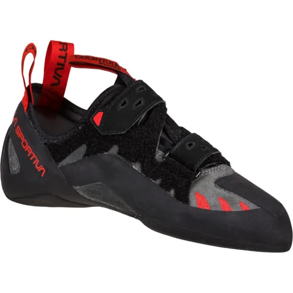 La Sportiva Tarantula Boulder Chaussures D’escalade Homme, Noir/rouge boutique pas cher 3