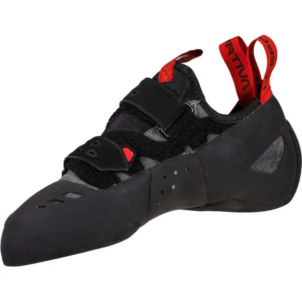 La Sportiva Tarantula Boulder Chaussures D’escalade Homme, Noir/rouge boutique pas cher 4
