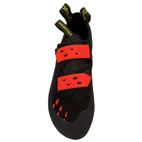 fashioniable La Sportiva Tarantula Chaussures D’escalade Homme, Noir/rouge 3