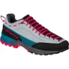 La Sportiva TX Guide Chaussures En Cuir Femme, Gris/turquoise Satisfait ou Remboursé 22