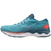 magasin france Mizuno Wave Skyrise 4 Chaussures Homme, Turquoise/bleu 11