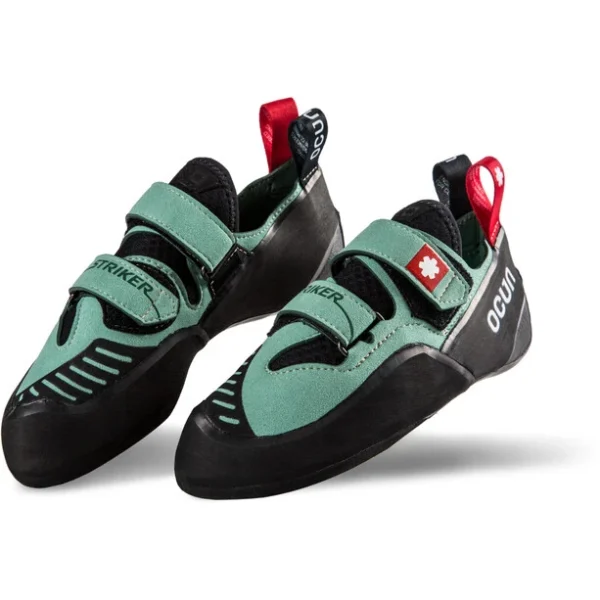 Ocun Striker QC Climbing Shoes, Noir/vert magasin solde 1