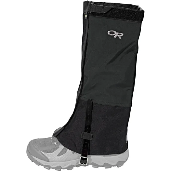 Outdoor Research Expedition Crocodile Guêtres Homme, Noir De super promotions disponibles 4