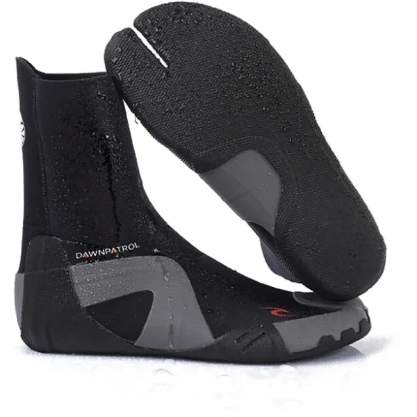 Rip Curl Dawn Patrol 5mm Round Toe Boots Men, Noir l'unique style 5