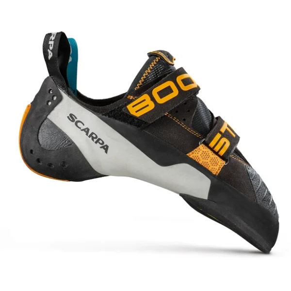 boutique pas cher Scarpa Booster Chaussons D’escalade, Noir/blanc 1