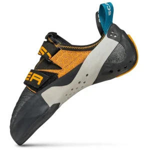 boutique pas cher Scarpa Booster Chaussons D’escalade, Noir/blanc 8