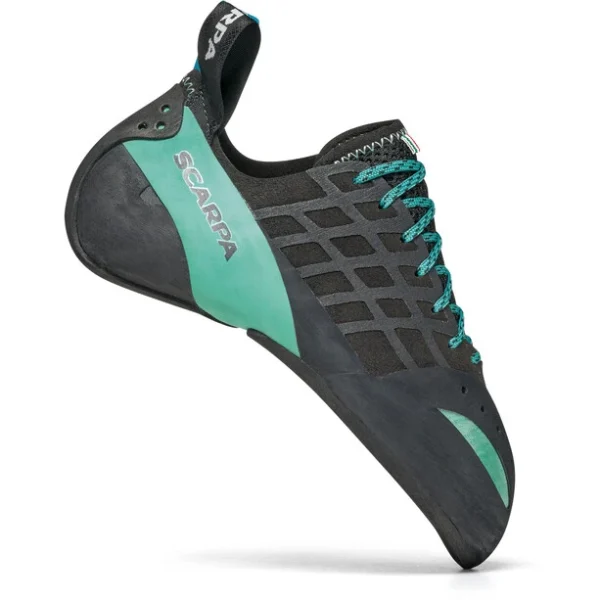 Scarpa Instinct Lace Chaussures Femme, Noir/turquoise magasin solde 1