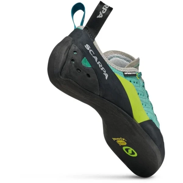 se précipiter pour acheter Scarpa Maestro Plus Chaussons D’escalade Femme, Turquoise 4