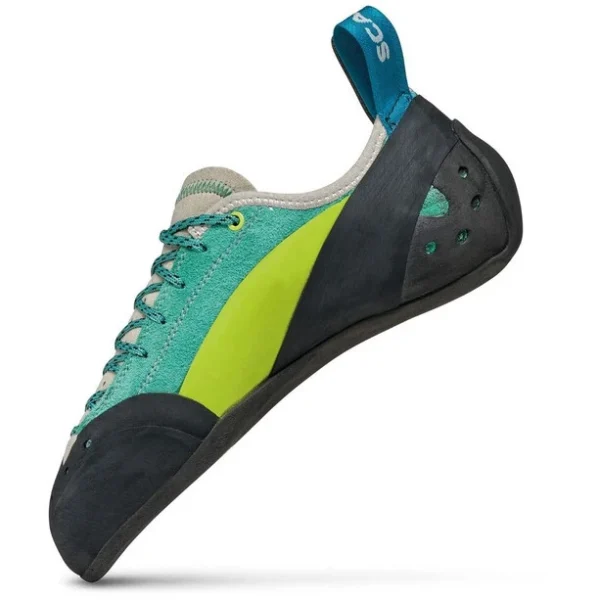 se précipiter pour acheter Scarpa Maestro Plus Chaussons D’escalade Femme, Turquoise 5