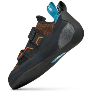 Scarpa Reflex V Chaussons D’escalade Homme, Noir/orange dernières 14