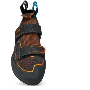 Scarpa Reflex V Chaussons D’escalade Homme, Noir/orange dernières 18