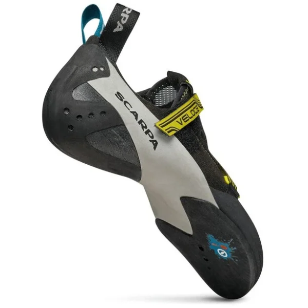 Scarpa Veloce Chaussons D’escalade Homme, Noir/jaune prix pas cher 4