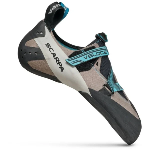 guranteed de qualité Scarpa Veloce Chaussons D’escalade Femme, Gris/bleu 3