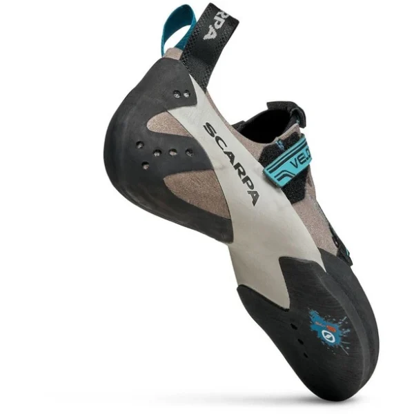 guranteed de qualité Scarpa Veloce Chaussons D’escalade Femme, Gris/bleu 4