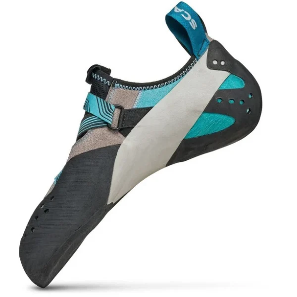 guranteed de qualité Scarpa Veloce Chaussons D’escalade Femme, Gris/bleu 5