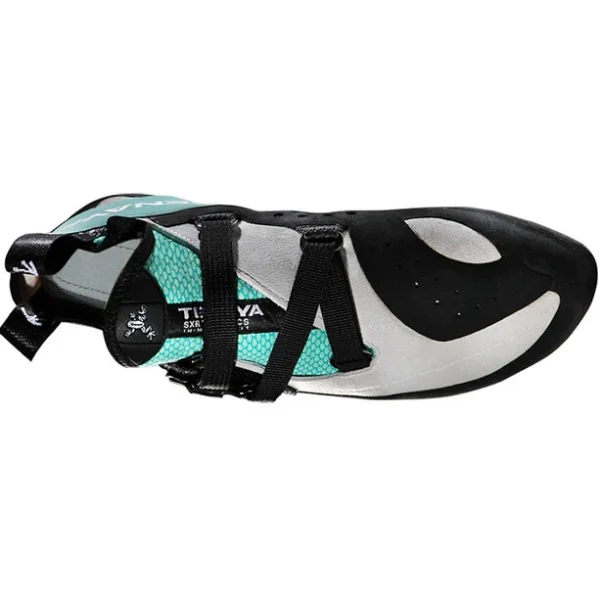 soldes magasin Tenaya Oasi LV Chaussons D’escalade, Gris/turquoise 3