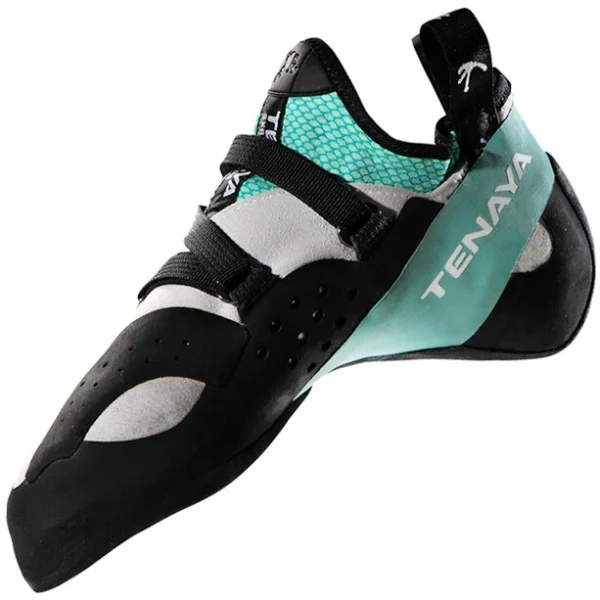 soldes magasin Tenaya Oasi LV Chaussons D’escalade, Gris/turquoise 4
