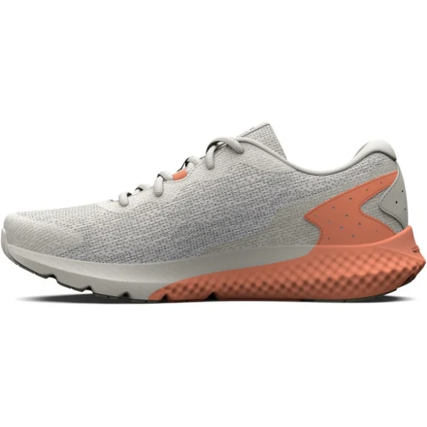 meilleur service Under Armour Charged Rogue 3 Knit Shoes Women, Gris/orange 3